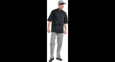 Chaud Devant Hilton Poco Koksbuis Korte Mouw Zwart - Chaud Devant B508-S - Horeca & Professioneel