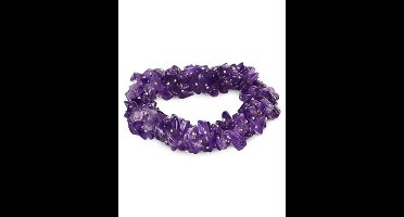 Ruben Robijn Amethist splitarmband cluster