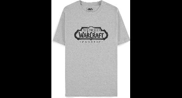 Blizzard - World Of Warcraft - Classic Logo T-shirt Grijs - M