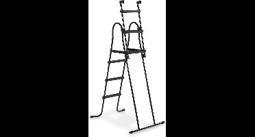 EXIT Zwembad Frame Pool Zwembadtrap - Zwembadladder - 91 - 107 cm  - 43 Inch - Zwart