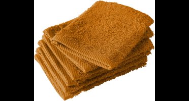 De Witte Lietaer Washandjes Helene Copper - 15 x 21 cm - 6 stuks - Katoen