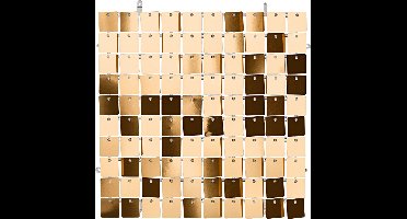 Backdrop Paneel – Koperen Vierkantjes