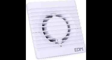 EDM Afzuigkap voor badkamer 15W - Ø10cm - 39dB - Wit