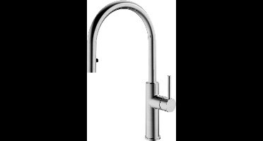 Allibert ARKO Keuken mengkraan Geborsteld roestvrij staal