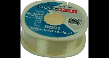 Talen Tools - Nylonbinddraad - 25 meter - 3 mm
