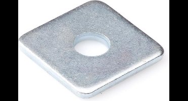 Kelfort Volgplaat Gegalvaniseerd - M16 x 50 x 50 x 4 - 100 st