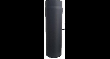 Nedco BV Zwart staal 2 mm 150 mm pijp 50 cm + klep