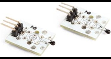 Whadda Temperatuursensor Analoog 20 X 15 Mm Wit 2 Stuks