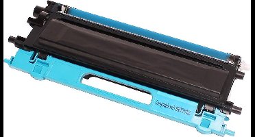 ABC huismerk toner geschikt voor Brother TN-135C voor DCP-9040CN DCP-9042CDN DCP-9042CN DCP9045CDN DCP9045CN HL4040CDNLT HL4040CN HL4050CDN HL4050CDNLT HL4070CDW MFC9440CDW MFC9440CN MFC9445CDN MFC9450