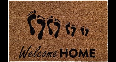 Kokosmat Welcome Home - Deurmat 40x60 cm