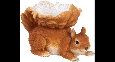 Esschert Design voederschaal eekhoorn - bruin