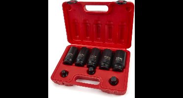 8 Delige Aandrijfas Doppenset, Montageset Met 1/2" Opname