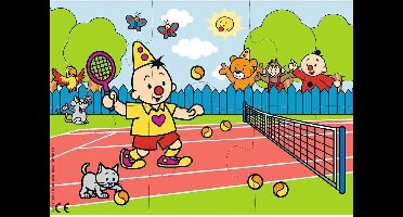 Studio 100 Legpuzzel Bumba Tennis 34 Cm Karton Blauw 6 Stuks