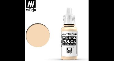 Vallejo Hobbyverf Acrylverf - 70837 Model Color Pale Sand - Acryl Verf flesje - 17 ml