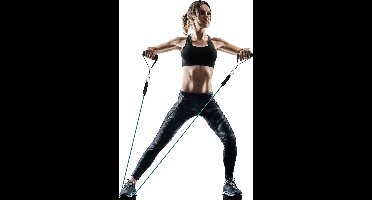 Technaxx LX-024 - 11-delige Fitnessset - 64 weerstandsniveaus - 70 oefeningen