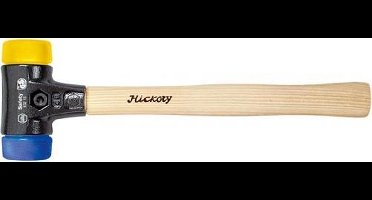 Wiha - Soft-Faced Hammer Safety Soft/Medium Hard 832-15 60 Safety; Blau/Gelb