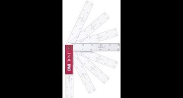 BMI 716200137 Verstekhaak 200 x 80 mm 157.5 °