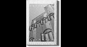 Walljar - Belvédère - Muurdecoratie - Poster