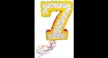 Pinata Nummer 7 - 49 cm