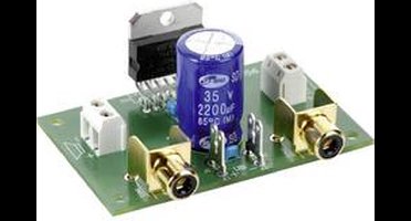 Conrad Components Stereo-versterker Bouwpakket 9 V/DC, 12 V/DC, 18 V/DC 35 W 2 Ω
