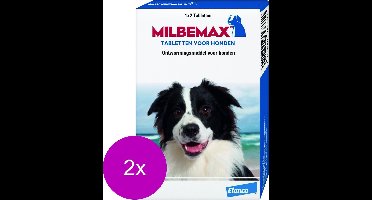 Milbemax Milbemax Hond - Anti wormenmiddel - 2 x 2 tab 10-75kg