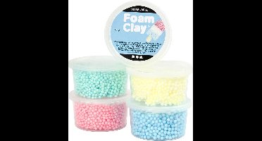 Foam Clay Extra Large, diverse kleuren, 5x25 gr/ 1 doos