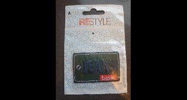 Restyle strijkapplicatie jeans, 4 stuks