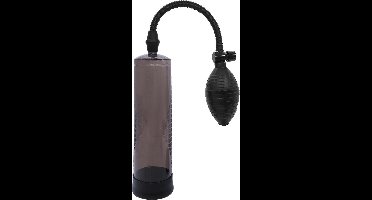 Power Escorts - Power Pump Zwart - Penis Pomp - Penis vergroter - 22 CM