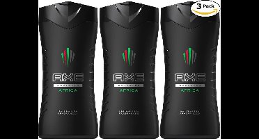 Axe Africa Douchegel - 3 x 400 ml - Voordeelverpakking