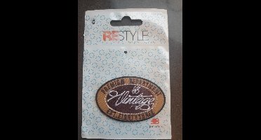 Restyle strijlapplicatie ´Vintage Beige´ 1 stuk