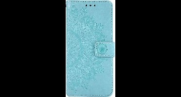 Shop4 - Geschikt voor Xiaomi Mi 11 Hoesje - Wallet Case Mandala Patroon Mint Groen