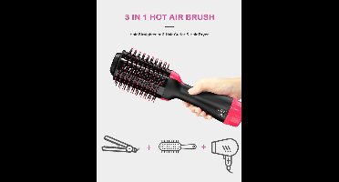 Föhnborstel 3-in-1 - Magic Brush - Drogen en Stylen - Keramische Krulborstel