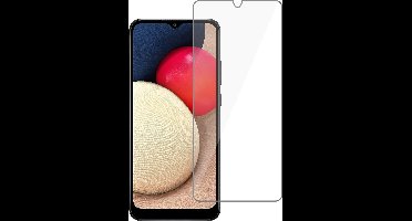 Screenprotector geschikt voor Samsung A02s - Glas Screen Protector