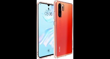 Hoesje geschikt voor Huawei P30 Pro - Siliconen - TPU - Geschikt voor Huawei P30 Pro Case - Transparant - Ultra Dun - voor Huawei P30 Pro geschikte Hoes