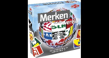 Tactic Merken van de Wereld – Kaartspel – Quizspel – Bekende Wereldmerken en Logo’s – Kennis en Plezier – Van de Wereld Serie – 2 of Meer Spelers – Vanaf 12 Jaar