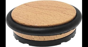 DELTAFIX Deurstopper Puck - Ø 95 mm - beuken - 35 mm hoog