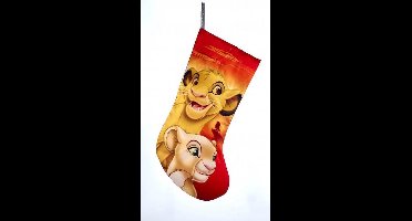 Kerstsok - 19" lion king