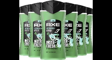 Axe Ice Breaker 3-in-1 Douchegel - 6 x 250 ml - Voordeelverpakking