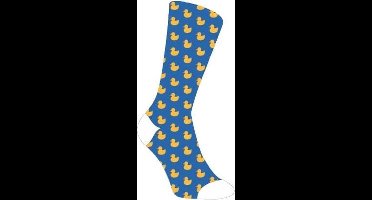 Fisura Sokken Ducks Heren Katoen Blauw/geel Maat 41-45