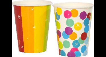 Bekertjes Rainbow - 6stk