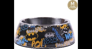 BATMAN - Dieren Drink/Voer Bak - Maat M (410ML – 17.5CM)