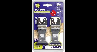 SMART Blades Purple Multitool Zaagblad Bi-metaal - 44x52mm - 3+1 stuks