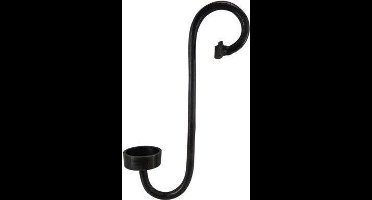 Deco4yourhome - Glashaak Theelicht - Maat M - Grey Felt - Sasha