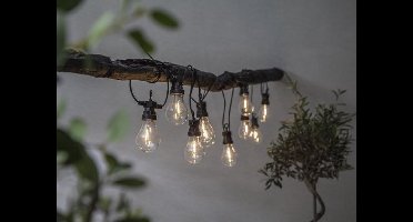 RTM Lighting Prikkabel 405cm met 10 lampjes -Warm Wit - lichtsnoer