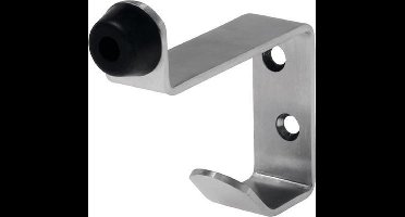 Protect-It deurstopper schroefbaar / type: hook r.v.s. a4 19 x h80 x 77 1 st.