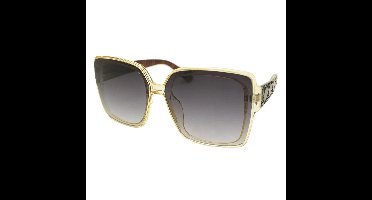 Sun Fun Oversized Retro Zonnebril - Premium Zonnebril - Dames - Trendy & Cool - Festival Zonnebril - UV400