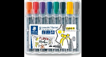 STAEDTLER Lumocolor flipchart marker - Box 8 st