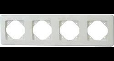 Kopp 303413080 Frame 4-voudig Europa Arctisch-wit, Mat 1 stuk(s)