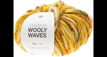 Rico Design Creative Wooly Waves 50 gram 003 Geel