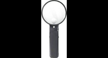 TOOLCRAFT 821010 821010 Staande loep Vergrotingsfactor: 2 x, 4 x Lensgrootte: (Ø) 88 mm